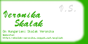 veronika skalak business card